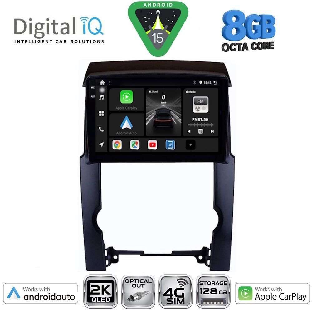 DIGITAL IQ BXK 20318_CPAA (10inc) MULTIMEDIA TABLET for KIA SORENTO mod. 2009-2014 - DIQ_BXK_20318A