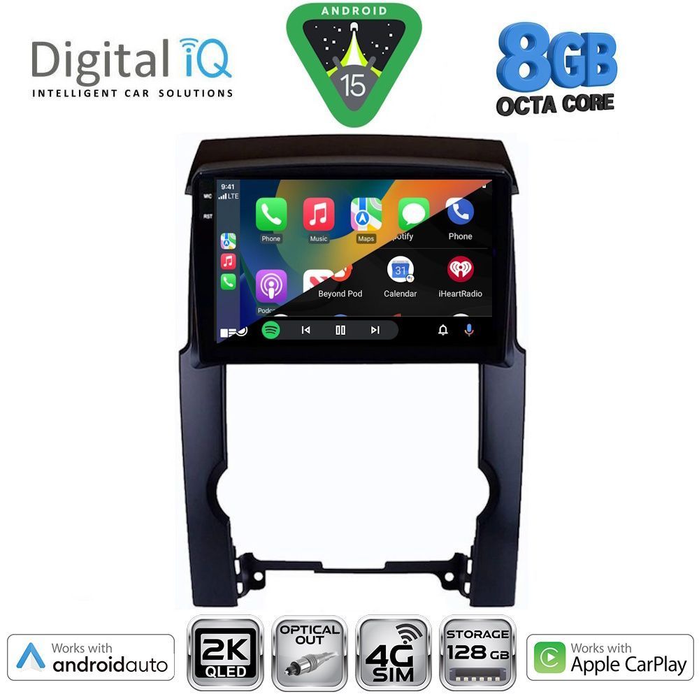 DIGITAL IQ BXK 20318_CPAA (10inc) MULTIMEDIA TABLET for KIA SORENTO mod. 2009-2014 - DIQ_BXK_20318A