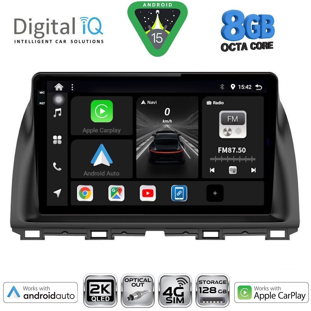 DIGITAL IQ BXK 20380_CPAA (10inc) MULTIMEDIA TABLET for MAZDA  CX5 mod. 2013-2017