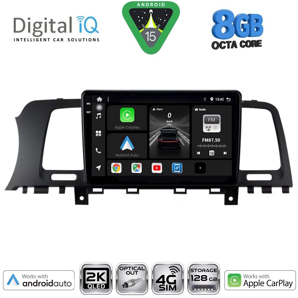 DIGITAL IQ BXK 20462_CPAA (9inc) MULTIMEDIA TABLET for NISSAN MURANO mod. 2007-2014 - DIQ_BXK_20462