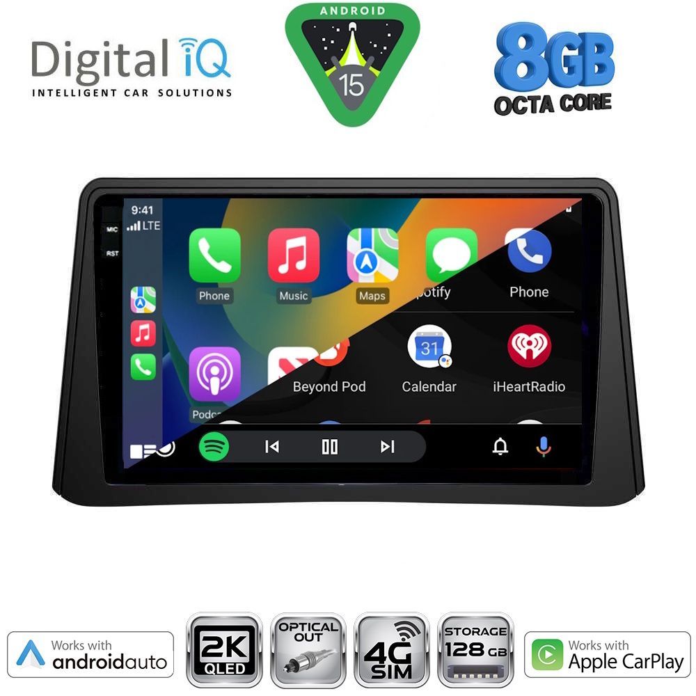 DIGITAL IQ BXK 20496_CPAA (9inc) MULTIMEDIA TABLET for OPEL MOKKA mod. 2012-2015 - DIQ_BXK_20496