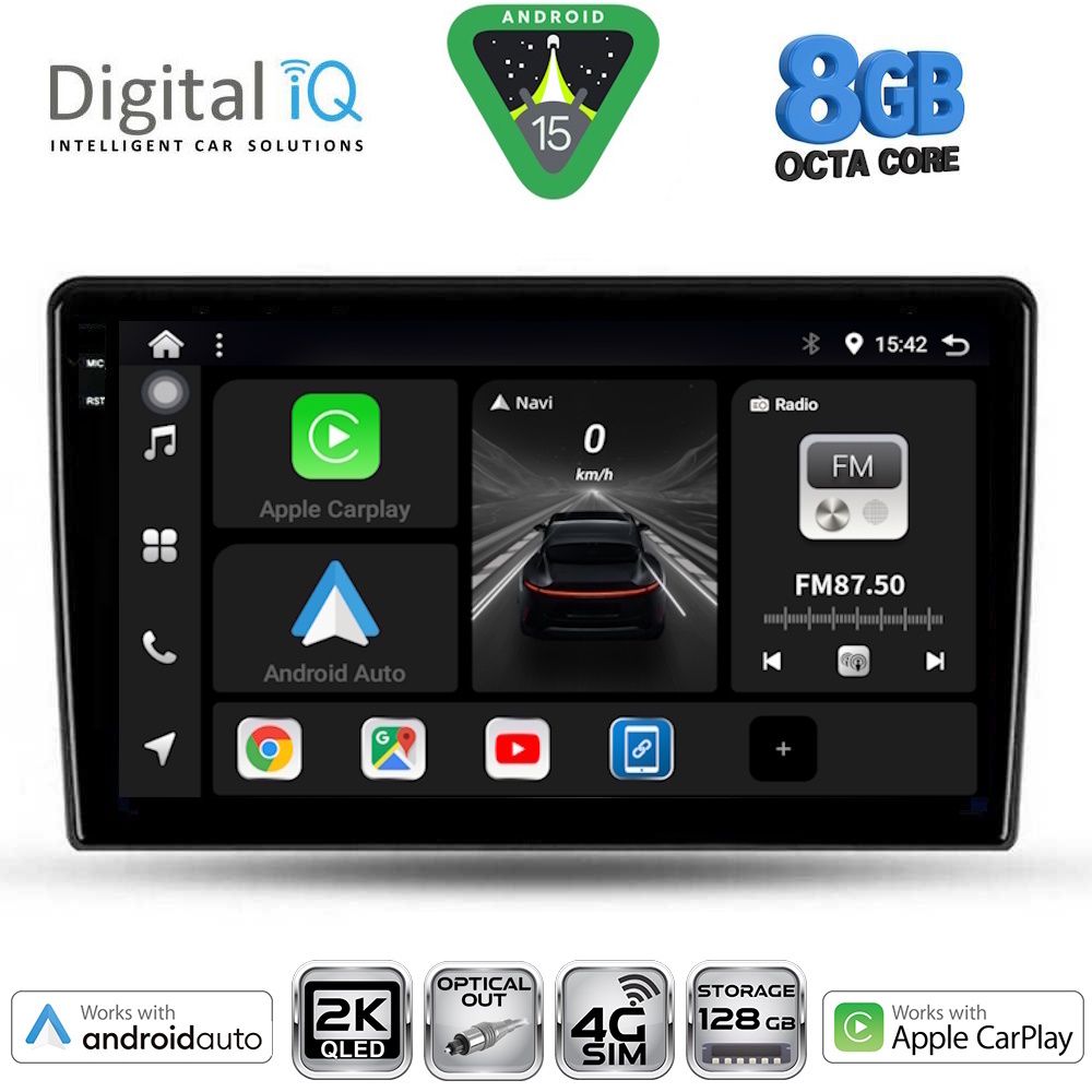 DIGITAL IQ BXK 20656_CPAA (9inc) MULTIMEDIA TABLET for SSANGYONG REXTON mod. 2002-2006 - DIQ_BXK_20656