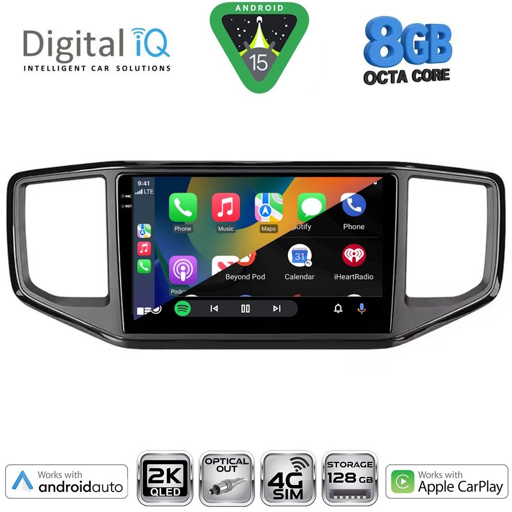 DIGITAL IQ BXK 20754_CPAA (9inc) MULTIMEDIA TABLET for VW AMAROK mod. 2017-2022