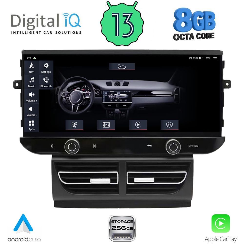DIGITAL IQ ZFG 839_CPA (12.3″) (PCM-4) MULTIMEDIA SYSTEM for PORSCHE MACAN mod. 2016-2017 - DIGITAL IQ ZFG 839_CPA