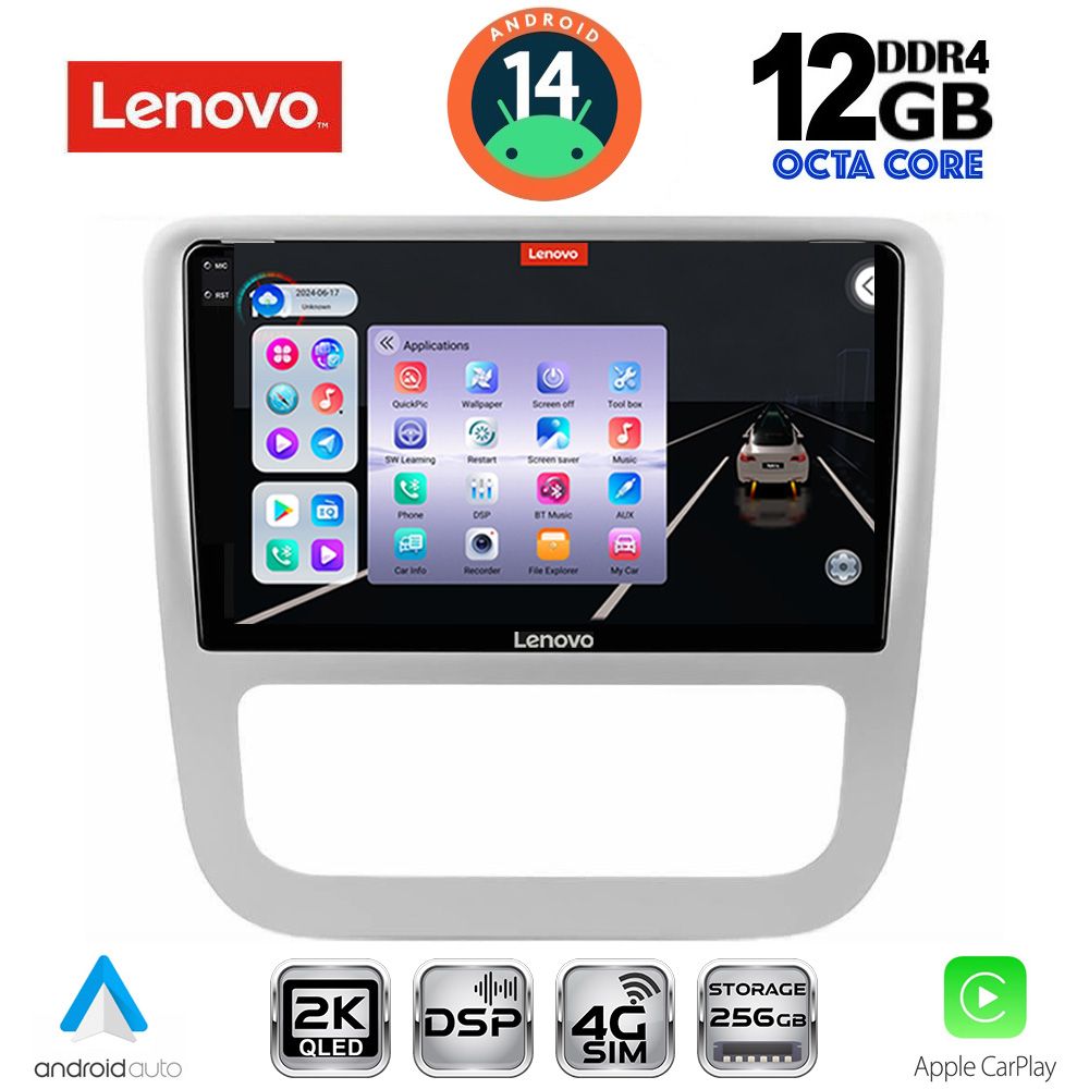 LENOVO SSZ 12751_CPA CLIMA (9inc) MULTIMEDIA TABLET for VW EOS mod. 2006-2016 - SCIROCCO mod. 2011-2014 - LENOVO SSZ 12751_CPA CLIMA