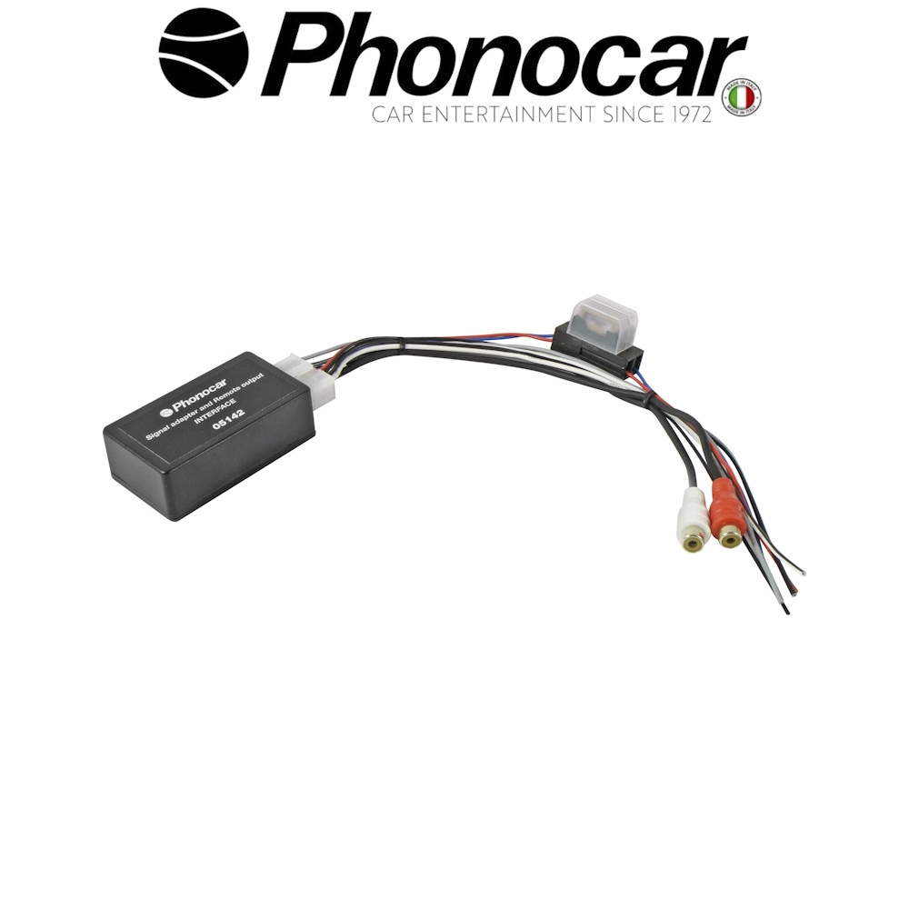 Μετατροπέας Σήματος Hi – Low 2CH & Έξοδος Remote +12V -  05.142 PHONOCAR
