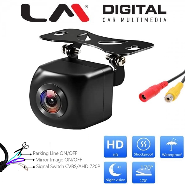 Κάμερα οπισθοπορείας αυτοκινήτου με ρυθμιζόμενη βάση (AHD 720p/CVBS - 170°) – BC 5080 AHD