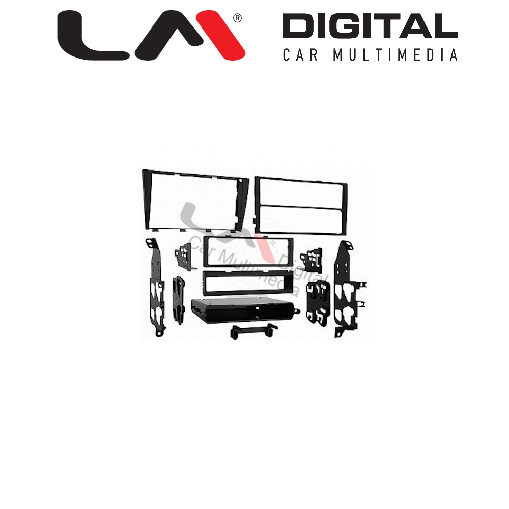 Πρόσοψη - Πλαίσιο Lexus IS-300 2001 - 2005 (1 - 2 Din Μαύρο) – LM FRAME 25.023