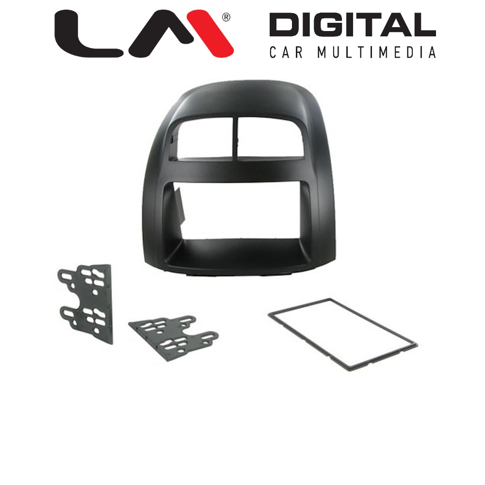 Πρόσοψη Daihatsu Sirio 2005 - 2009 (2 Din Μαύρο) – LM FRAME DT02