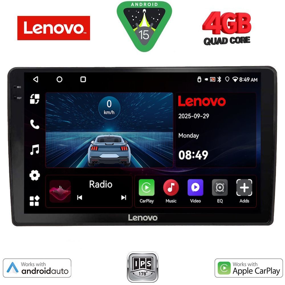 LENOVO LVE 8005_CPAA (10inc) MULTIMEDIA TABLET for AUDI A4 mod. 2008-2015 - LENOVO LVE 8005_CPAA