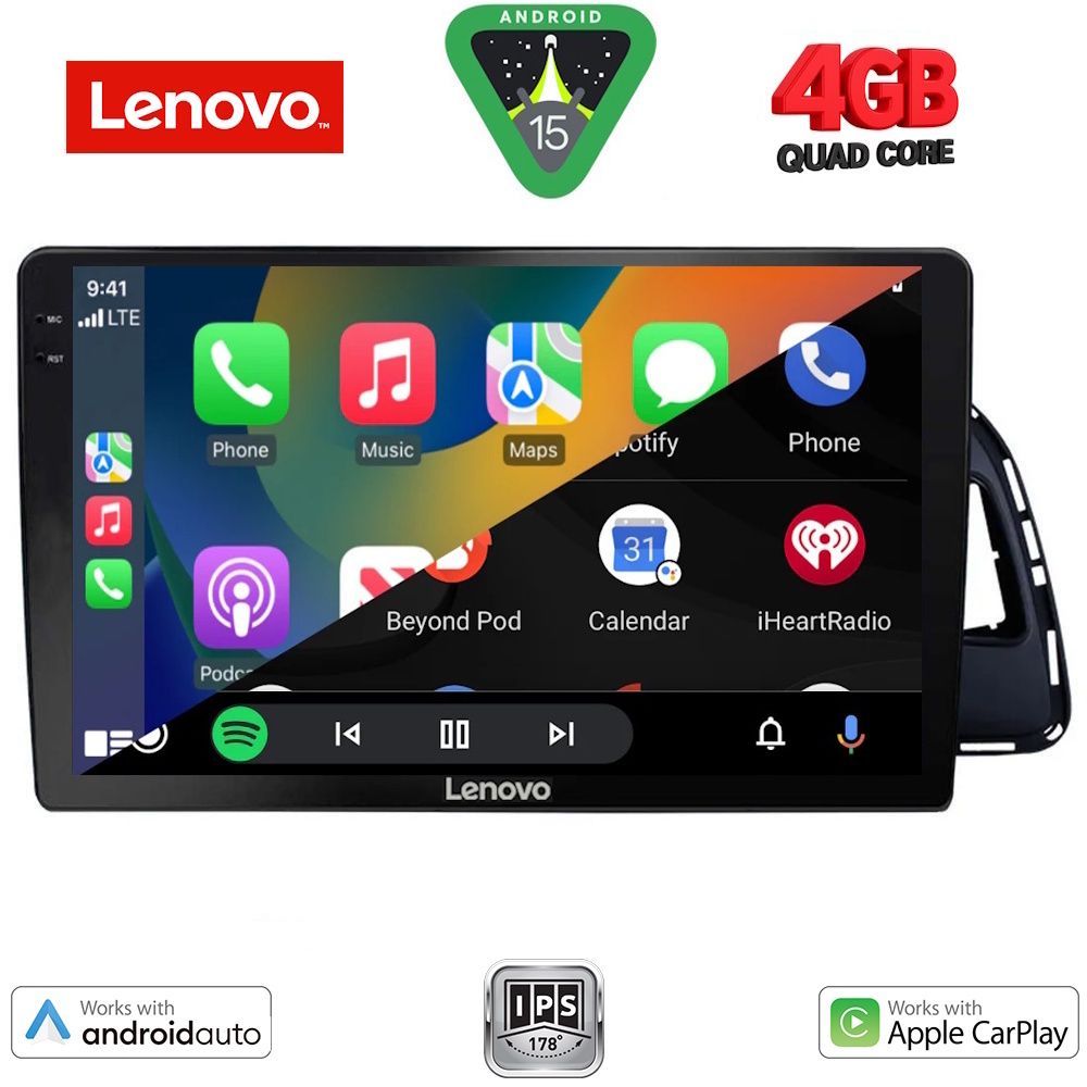 LENOVO LVE 8015_CPAA (10inc) MULTIMEDIA TABLET for AUDI Q5 mod. 2010-2018 - LENOVO LVE 8015_CPAA