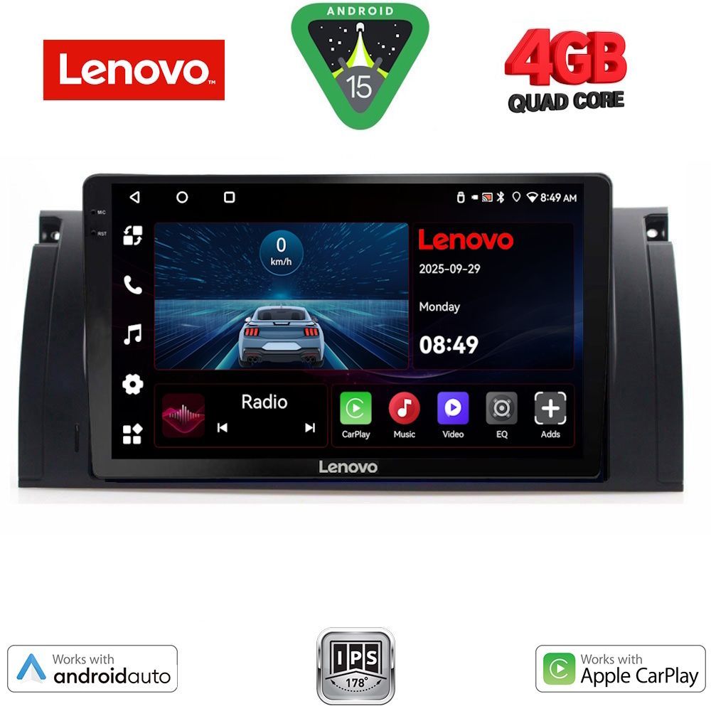 LENOVO LVE 8045_CPAA (9inc) MULTIMEDIA TABLET for BMW Series 5 (E39) mod. 1997-2005