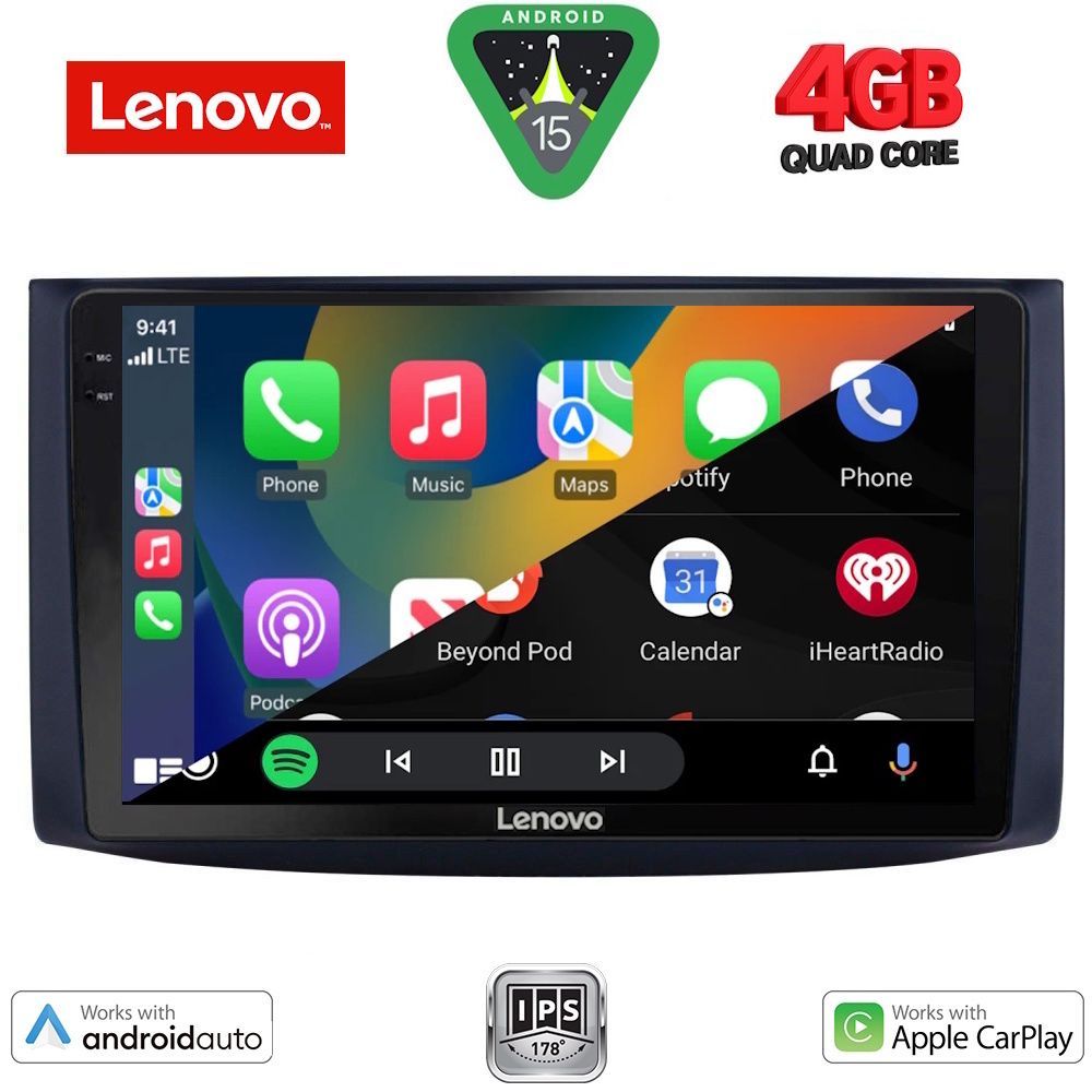 LENOVO LVE 8072_CPAA (9inc) MULTIMEDIA TABLET for CHEVROLET AVEO mod. 2006-2010 - LENOVO LVE 8072_CPAA