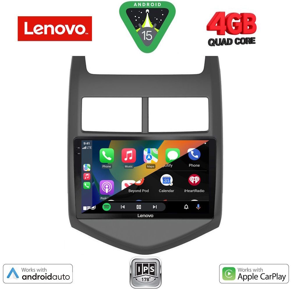 LENOVO LVE 8074_CPAA (9inc) MULTIMEDIA TABLET for CHEVROLET AVEO mod. 2011-2014 - LENOVO LVE 8074_CPAA