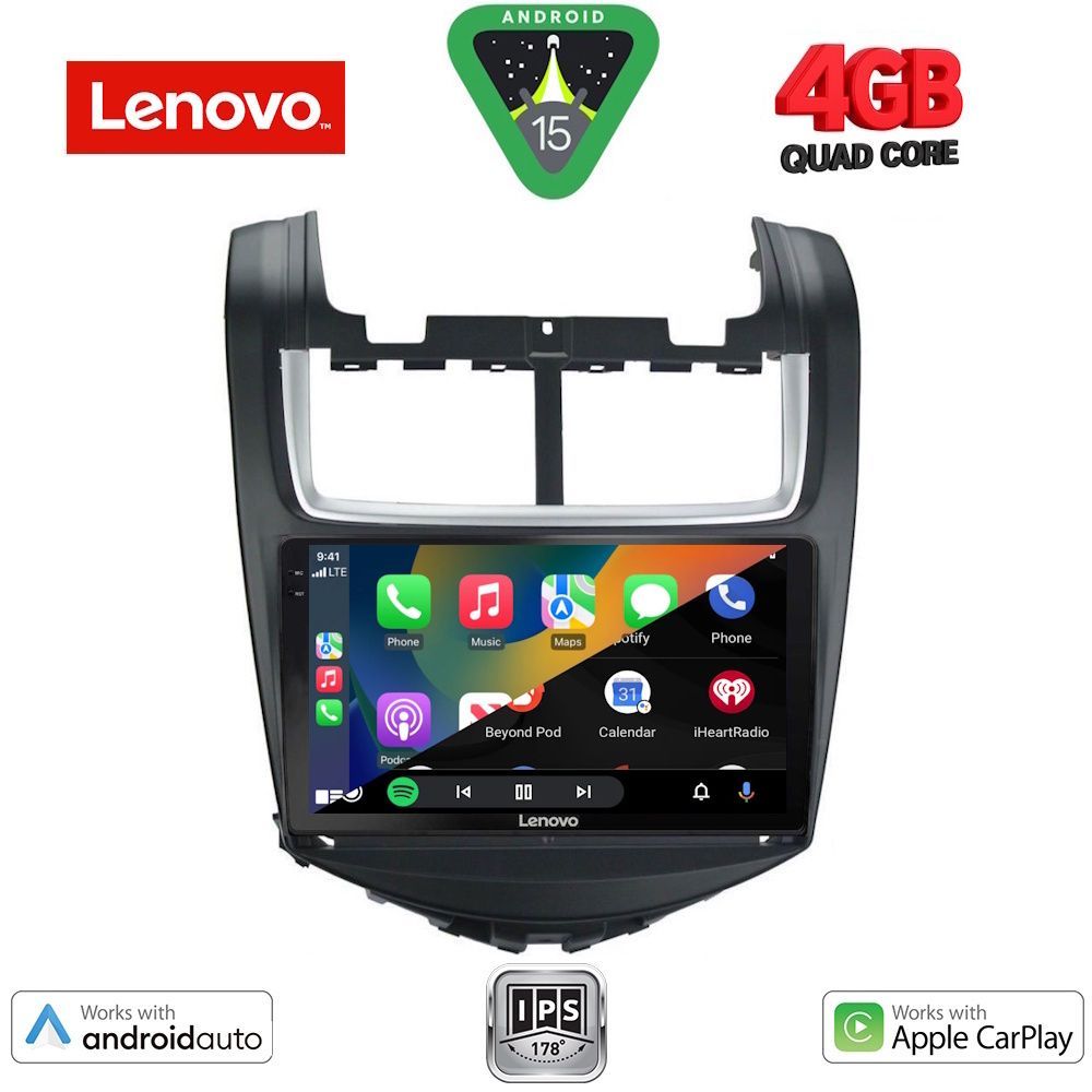 LENOVO LVE 8075_CPAA (9inc) MULTIMEDIA TABLET for CHEVROLET AVEO mod. 2014-2017 - LENOVO LVE 8075_CPAA
