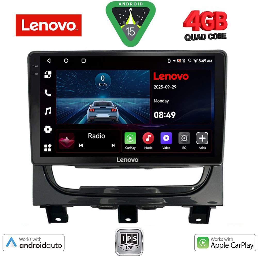 LENOVO LVE 8146_CPAA (9inc) MULTIMEDIA TABLET for FIAT STRADA mod. 2012-2020 - LENOVO LVE 8146_CPAA