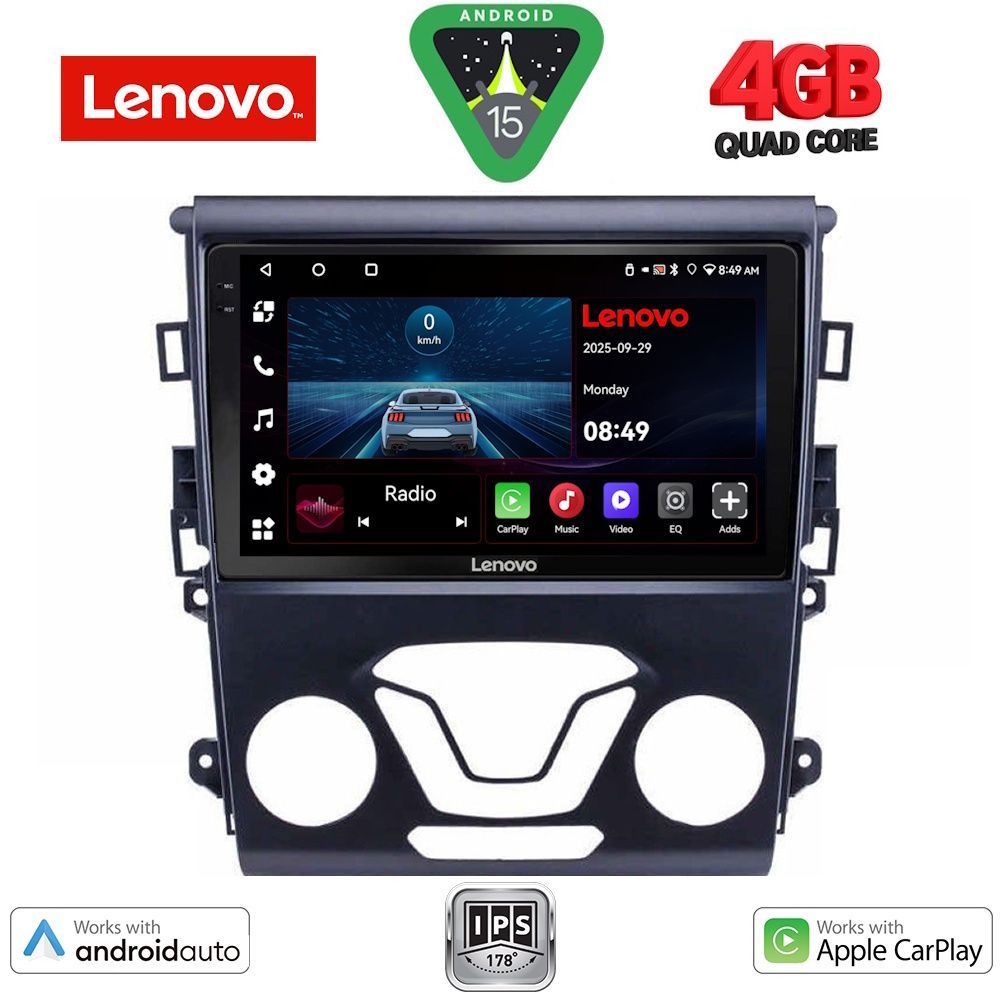 LENOVO LVE 8164_CPAA A/C (9inc) MULTIMEDIA TABLET for FORD MONDEO mod. 2014-2023 - LENOVO LVE 8164_CPAA