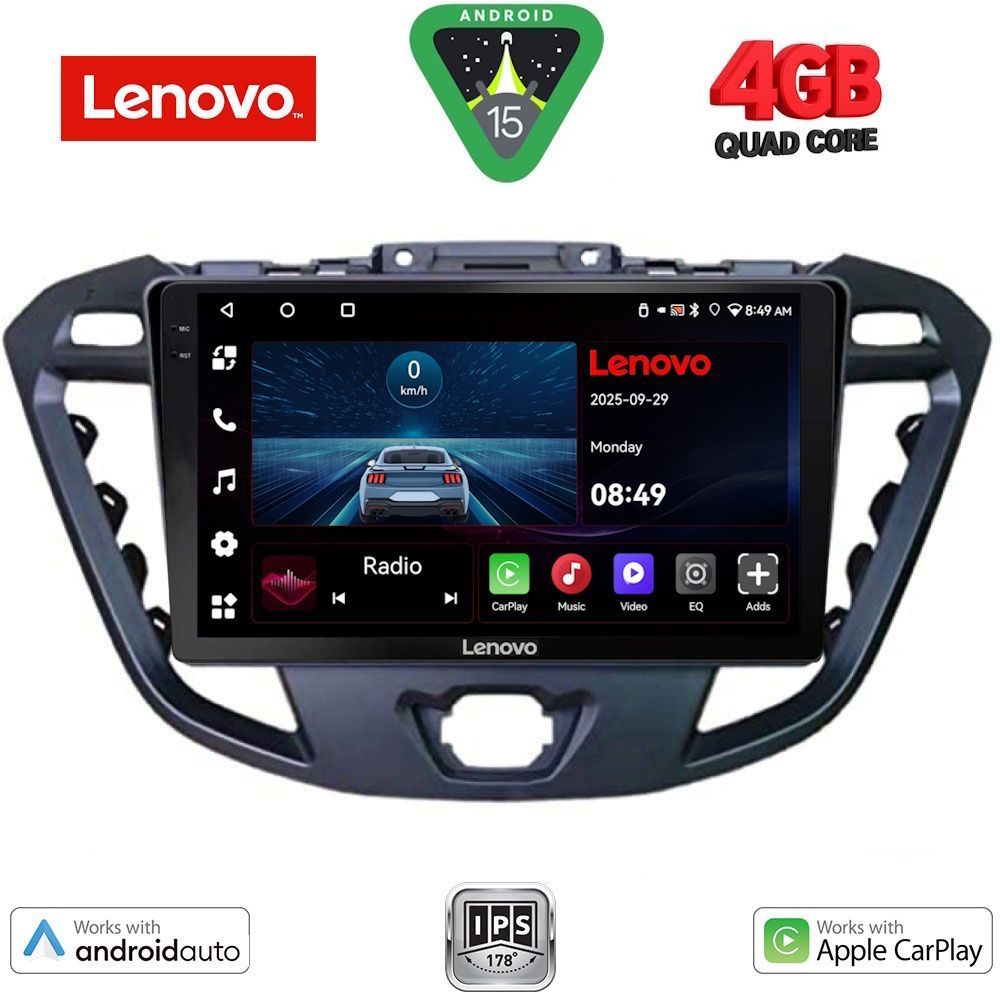 LENOVO LVE 8177_CPAA (9inc) MULTIMEDIA TABLET for FORD TRANSIT CUSTOM