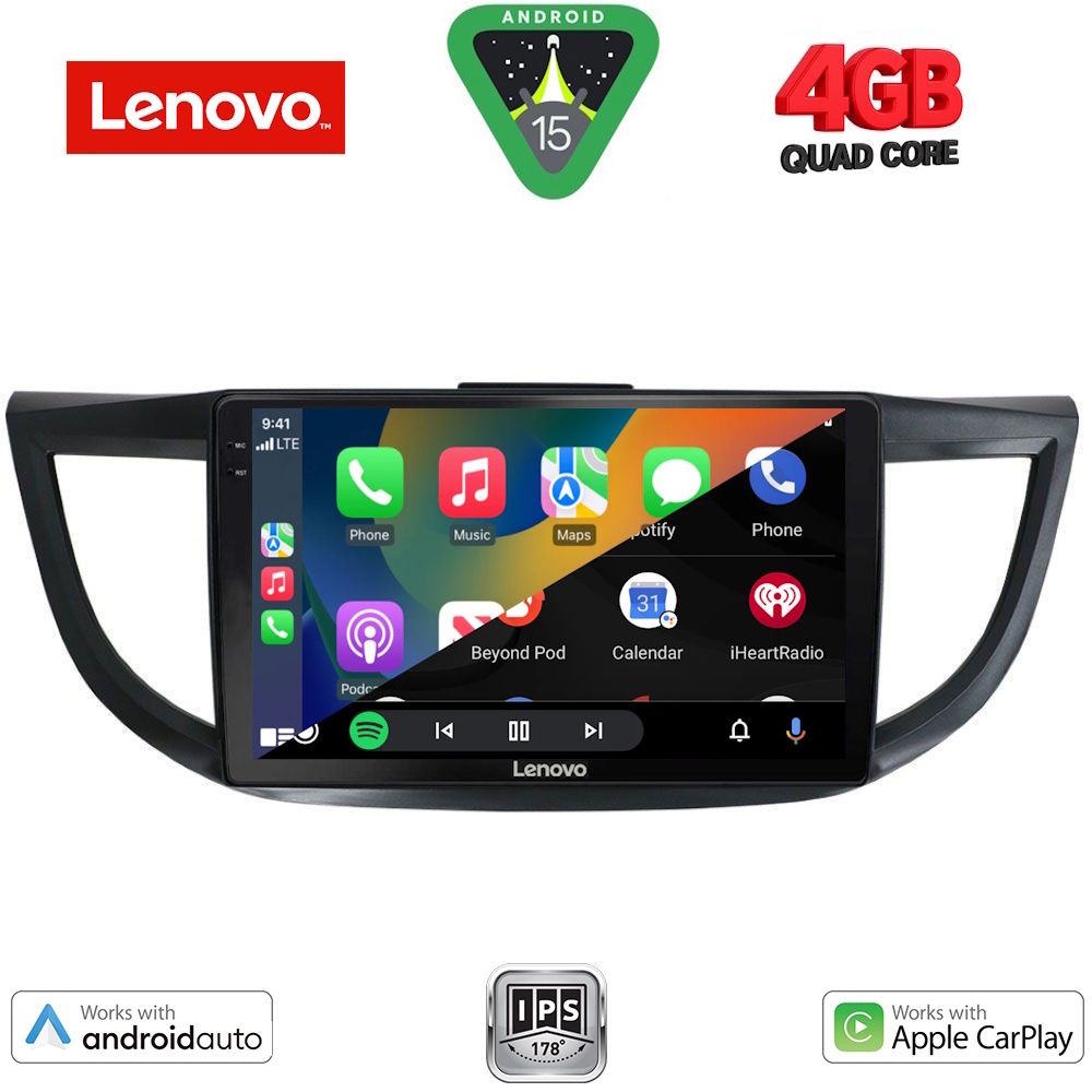 LENOVO LVE 8198_CPAA (10inc) MULTIMEDIA TABLET for HONDA CRV mod. 2013-2017 - LENOVO LVE 8198_CPAA