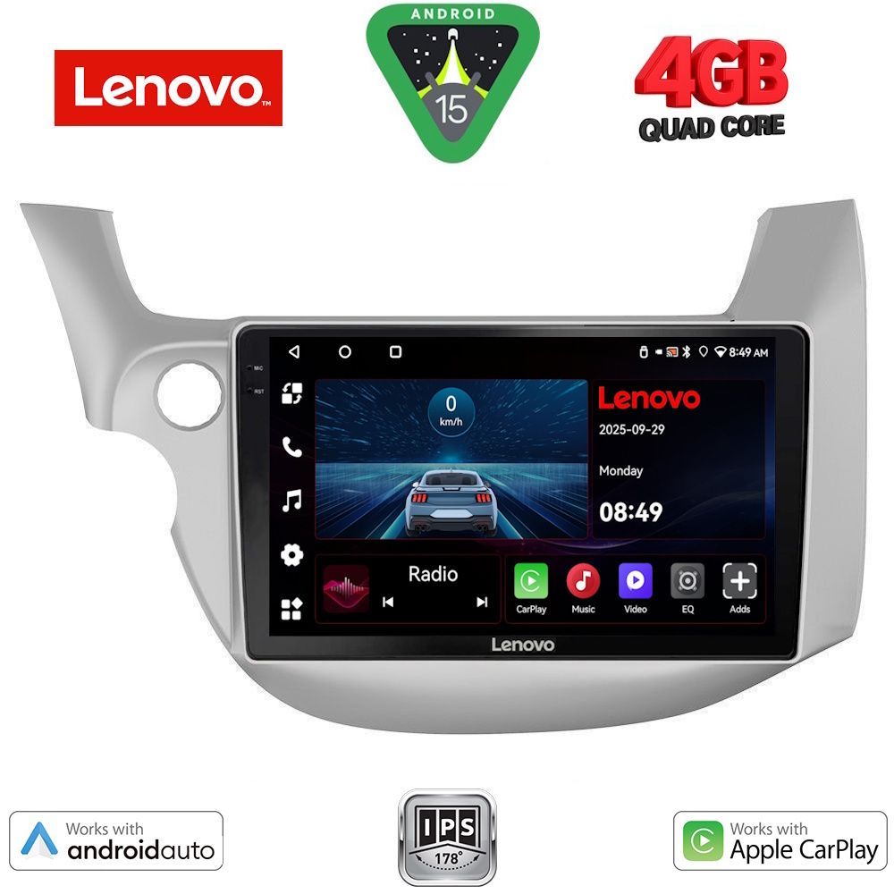 LENOVO LVE 8211_CPAA (10inc) MULTIMEDIA TABLET for HONDA JAZZ mod. 2008-2012 - LENOVO LVE 8211_CPAA
