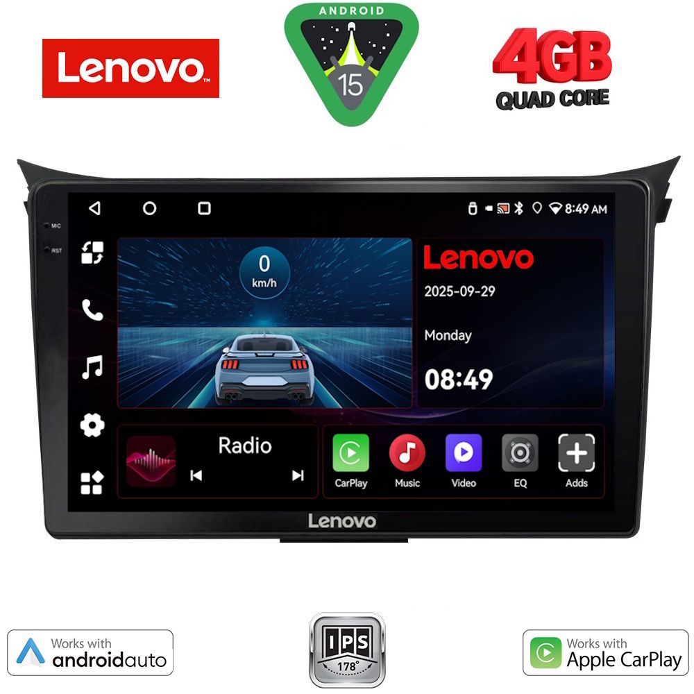 LENOVO LVE 8232_CPAA (9inc) MULTIMEDIA TABLET for HYUNDAI i30  mod. 2012-2017 - LENOVO LVE 8232_CPAA