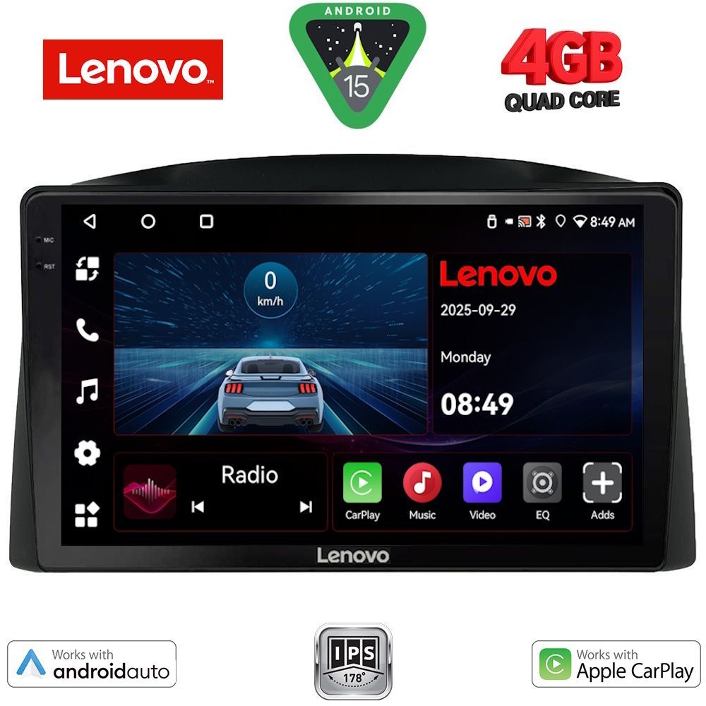 LENOVO LVE 8271_CPAA (10inc) MULTIMEDIA TABLET for JEEP GRAND CHEROKEE mod. 2005-2007 with Original Navi - LENOVO LVE 8271_CPAA