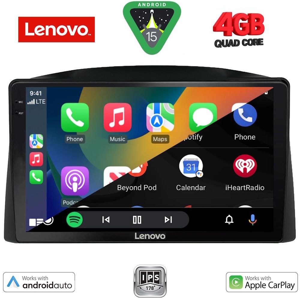 LENOVO LVE 8271_CPAA (10inc) MULTIMEDIA TABLET for JEEP GRAND CHEROKEE mod. 2005-2007 with Original Navi - LENOVO LVE 8271_CPAA