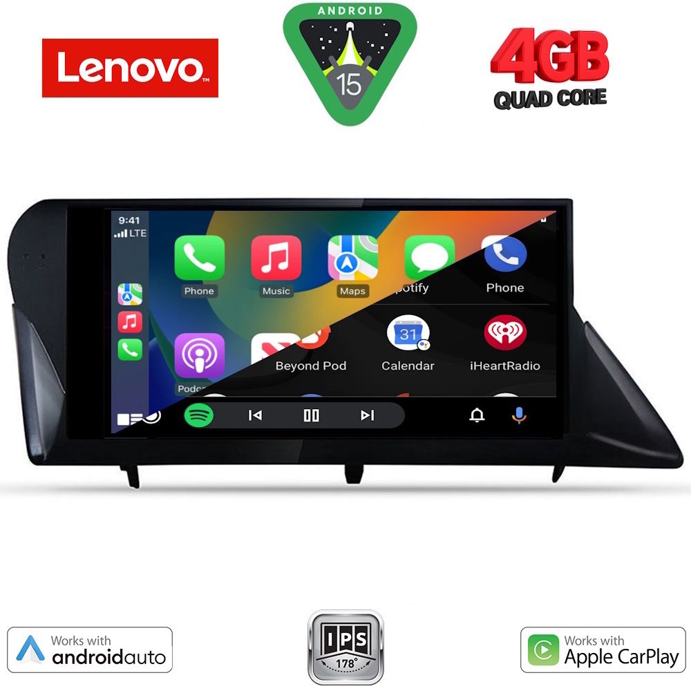 LENOVO LVE 8346_CPAA (9inc) MULTIMEDIA TABLET for LEXUS RX mod. 2009-2014 - LENOVO LVE 8346_CPAA