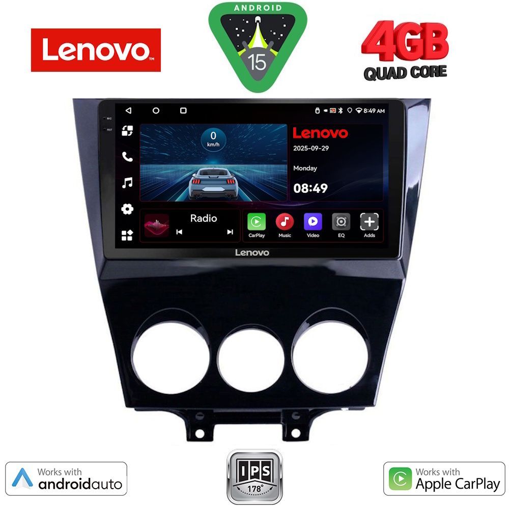 LENOVO LVE 8395_CPAA (9inc) MULTIMEDIA TABLET for MAZDA RX8 mod. 2008> - LENOVO LVE 8395_CPAA