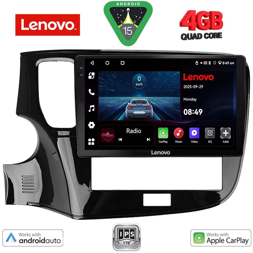 LENOVO LVE 8440_CPAA (10inc) MULTIMEDIA TABLET for MITSUBISHI OUTLANDER mod. 2020-2022 - LENOVO LVE 8440_CPAA