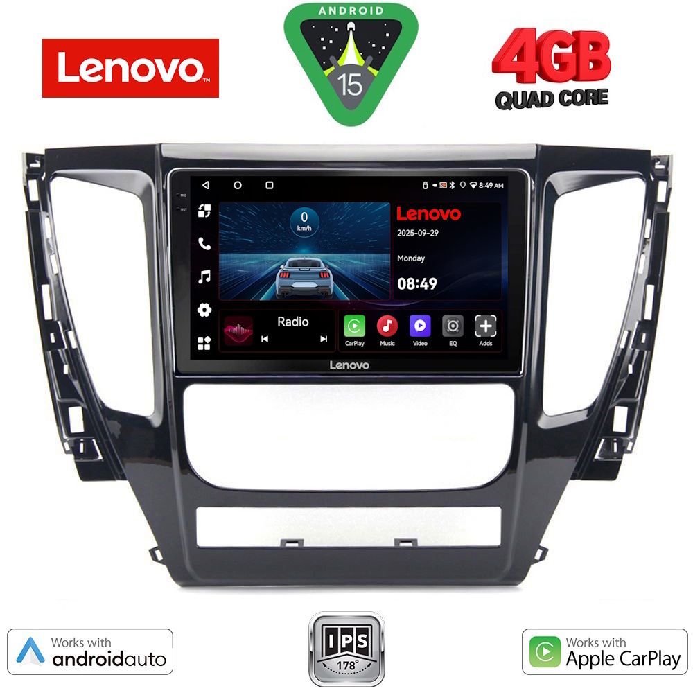 LENOVO LVE 8447A_CPAA (9inc) MULTIMEDIA TABLET for MITSUBISHI PAJERO mod. 2013-2020 - LENOVO LVE 8447_CPAA