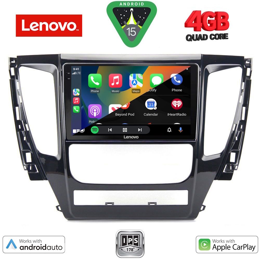 LENOVO LVE 8447A_CPAA (9inc) MULTIMEDIA TABLET for MITSUBISHI PAJERO mod. 2013-2020 - LENOVO LVE 8447_CPAA