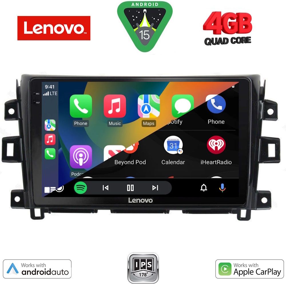 LENOVO LVE 8456_CPAA (10inc) MULTIMEDIA TABLET for NISSAN NAVARA mod. 2016>