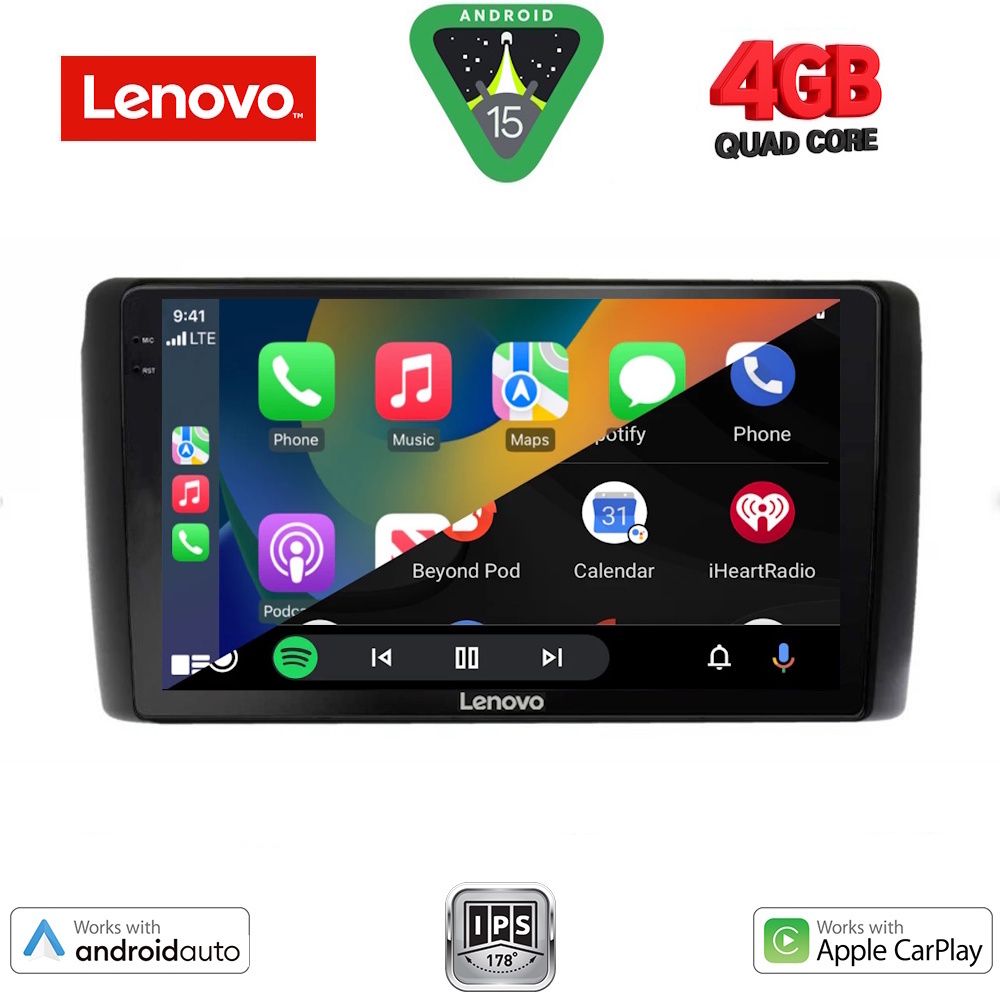 LENOVO LVE 8472_CPAA (9inc) MULTIMEDIA TABLET for NISSAN LEAF mod. 2009-2017