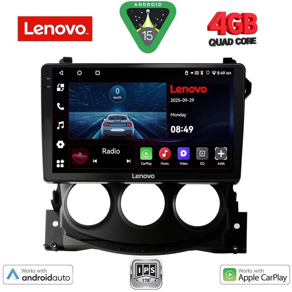 LENOVO LVE 8479_CPAA (9inc) MULTIMEDIA TABLET for NISSAN 370Z mod. 2009-2012 - LENOVO LVE 8479_CPAA