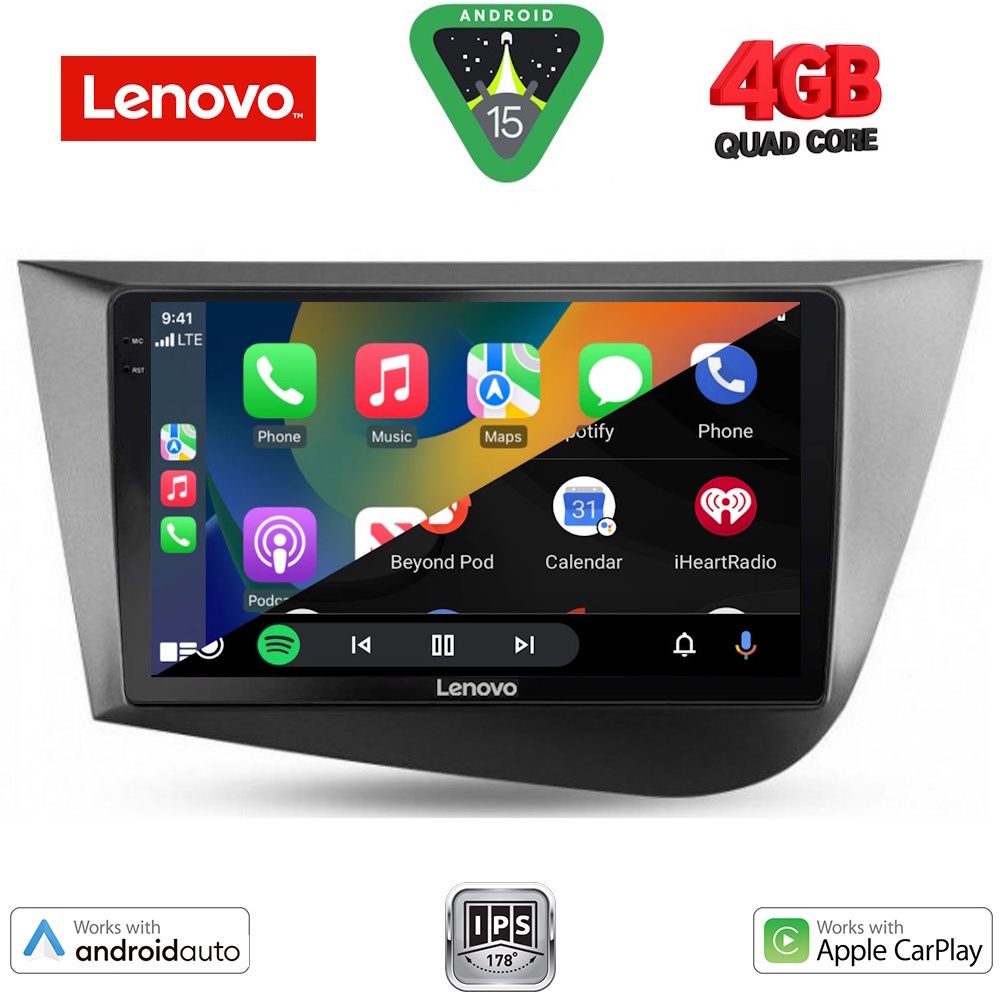 LENOVO LVE 8574_CPAA (9inc) MULTIMEDIA TABLET for SEAT LEON mod. 2005-2012 - LENOVO LVE 8574_CPAA