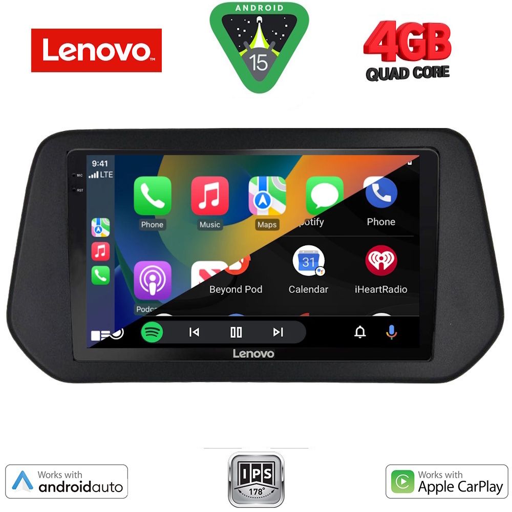 LENOVO LVE 8690_CPAA (9inc) MULTIMEDIA TABLET for SUZUKI SΧ4 S-CROSS mod. 2021-2026 - LENOVO LVE 8690_CPAA
