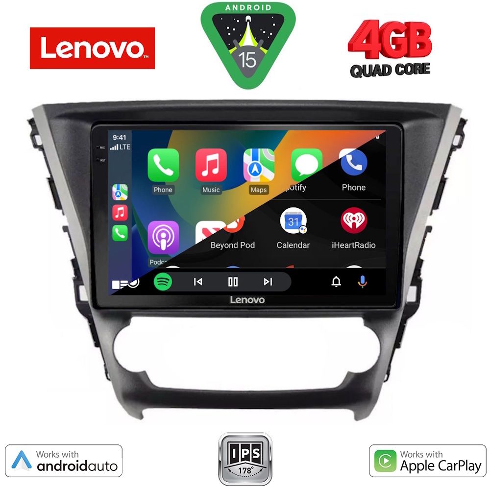 LENOVO LVE 8706_CPAA (10inc) MULTIMEDIA TABLET for TOYOTA AVENSIS mod. 2016>