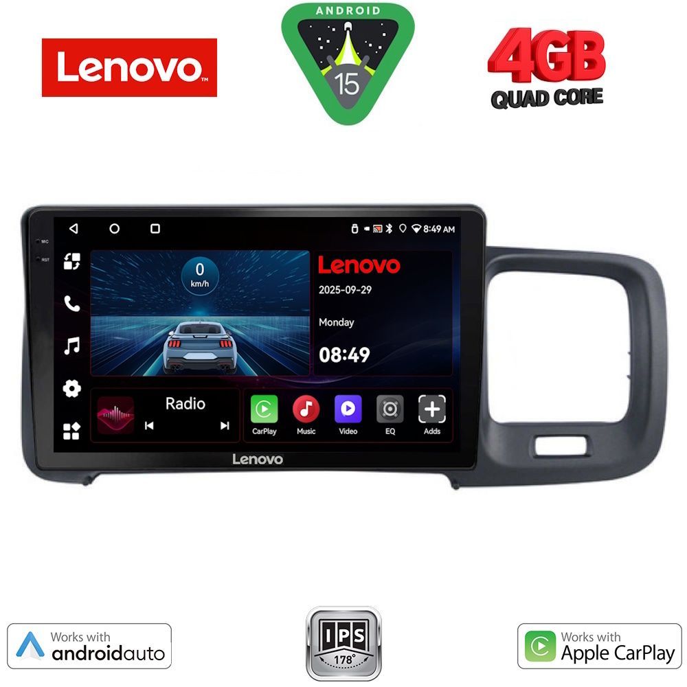LENOVO LVE 8785_CPAA (9inc) MULTIMEDIA TABLET for VOLVO S60 mod. 2010-2018 - LENOVO LVE 8785_CPAA