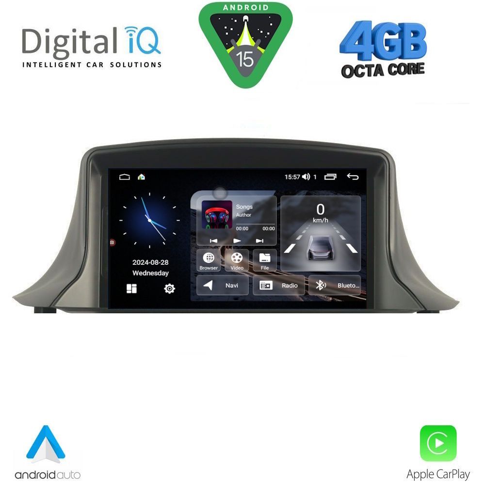 DIGITAL IQ MSG 445_CPA (7" DECK) MULTIMEDIA SYSTEM for RENAULT MEGANE III mod. 2009-2015