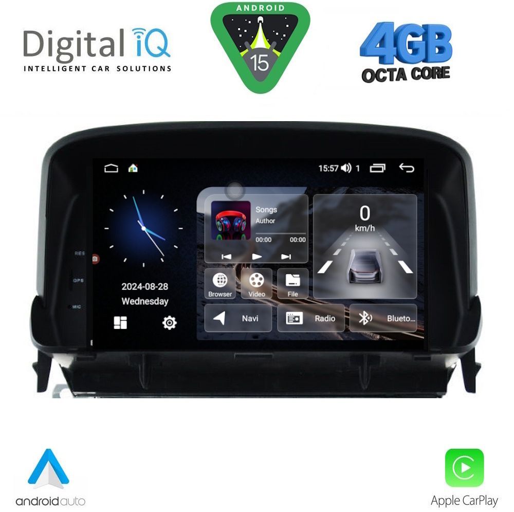 DIGITAL IQ MSG 460_CPA (7” DECK) MULTIMEDIA SYSTEM for OPEL MOKKA mod. 2012-2015 - DIGITAL IQ MSG 460_CPA
