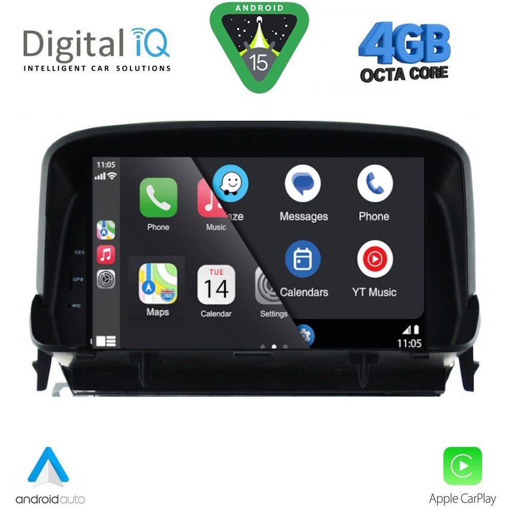 DIGITAL IQ MSG 460_CPA (7” DECK) MULTIMEDIA SYSTEM for OPEL MOKKA mod. 2012-2015 - DIGITAL IQ MSG 460_CPA