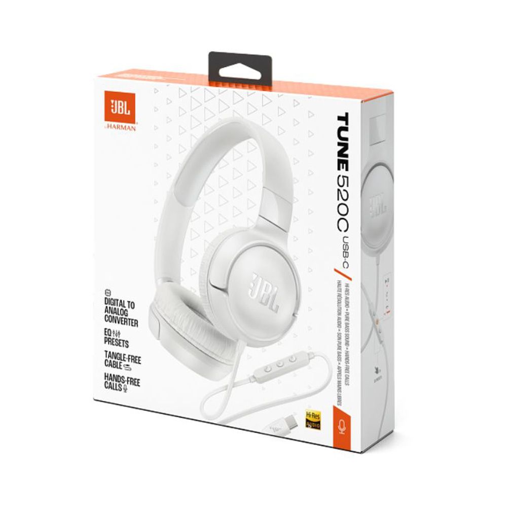 JBL TUNE 520C (WHITE)