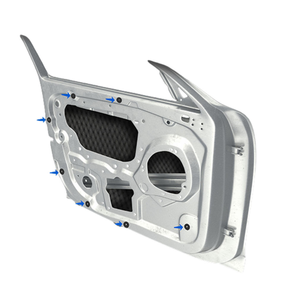 Alternative view of Clip Damper(clips ταπετσαρίας)