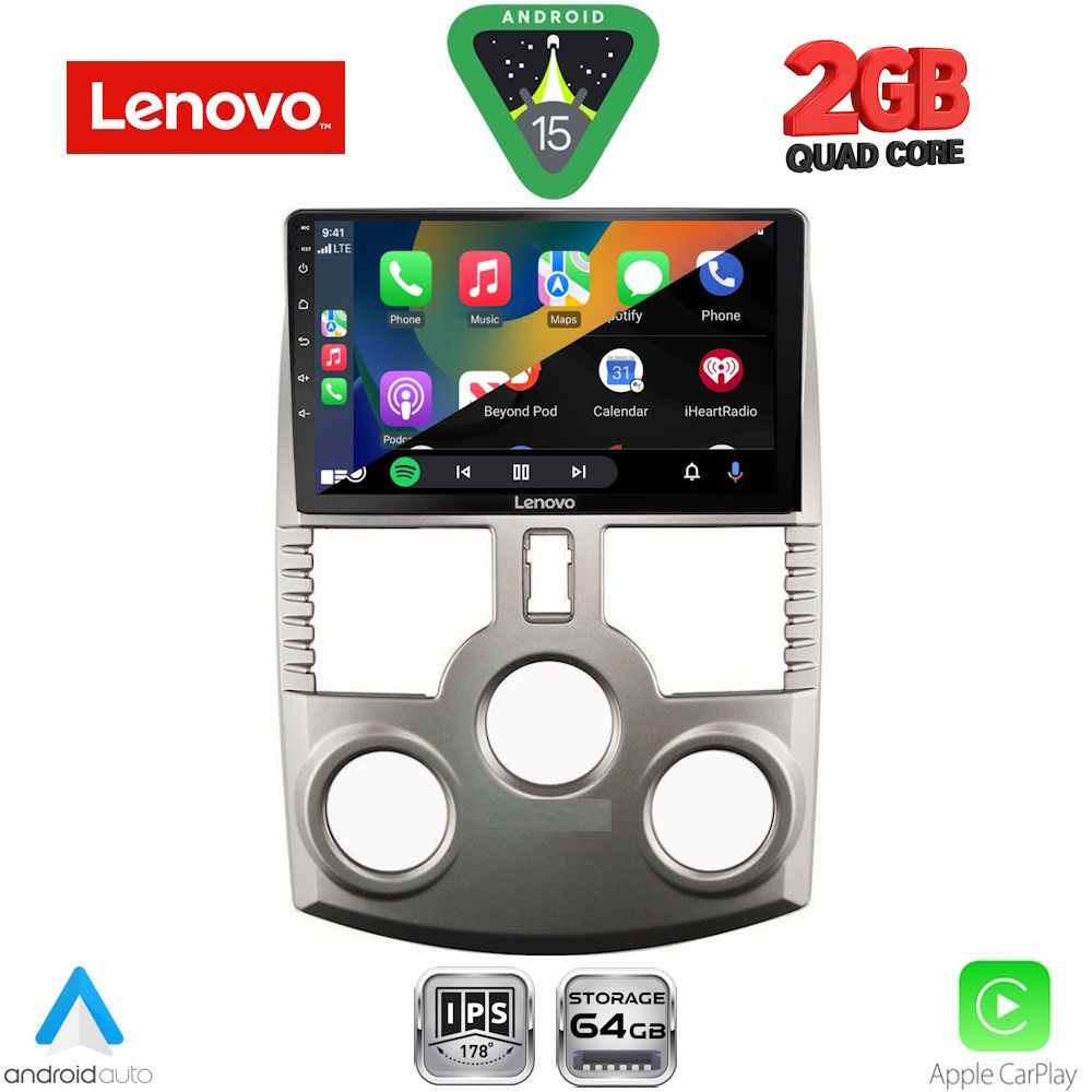 LENOVO LVD 2126_CPA (9inc) MULTIMEDIA TABLET for DAIHATSU TERIOS mod. 2006-2017 - LENOVO LVD 2126_CPA