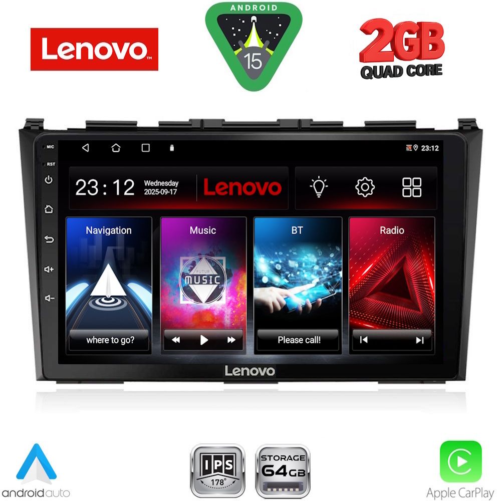 LENOVO LVD 2197_CPA (9inc) MULTIMEDIA TABLET for HONDA CRV mod. 2006-2012 - LENOVO LVD 2197_CPA