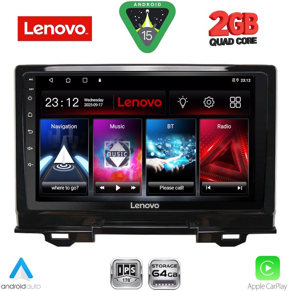 LENOVO LVD 2202_CPA (9inc) MULTIMEDIA TABLET for HONDA HRV mod. 2021-2026 - LENOVO LVD 2202_CPA