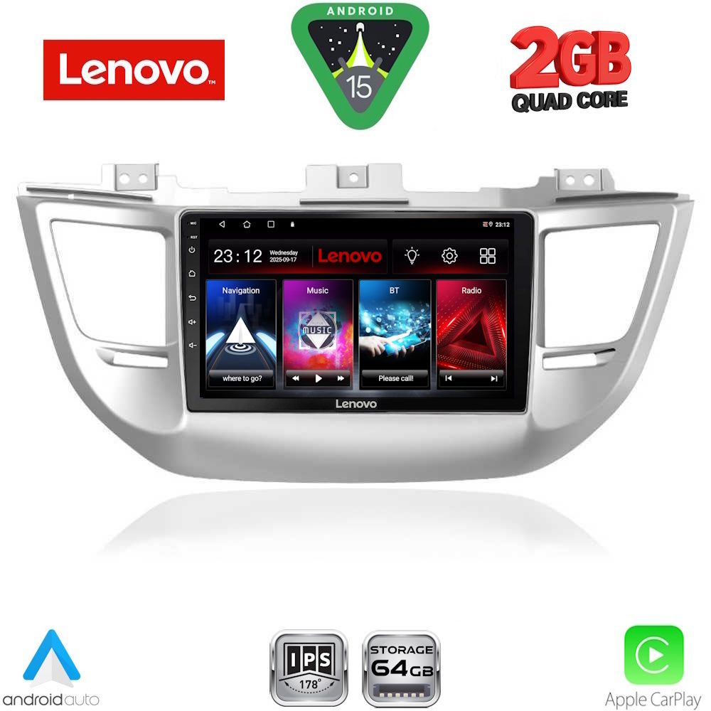LENOVO LVD 2243_CPA (9inc) MULTIMEDIA TABLET for HYUNDAI TUCSON  mod. 2015-2019