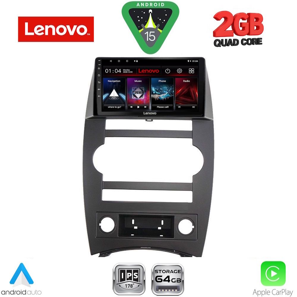 LENOVO LVD 2274_CPA (9inc) MULTIMEDIA TABLET for JEEP COMMANDER mod. 2007-2009