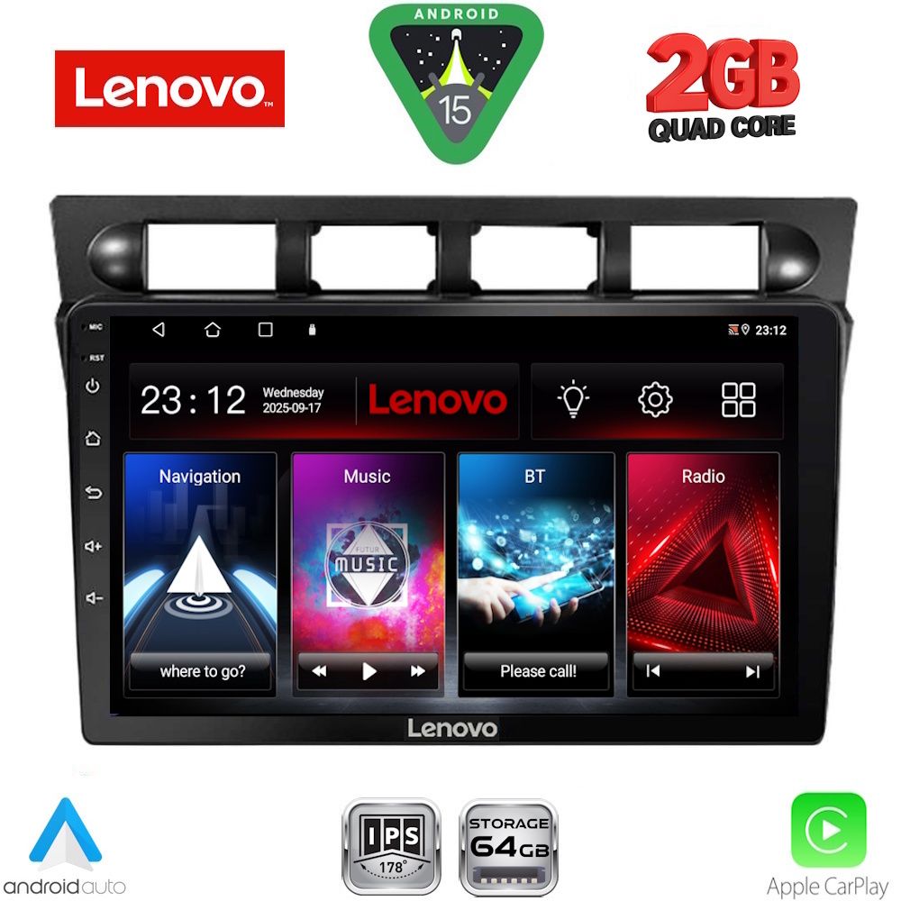 LENOVO LVD 2306_CPA (9inc) MULTIMEDIA TABLET for KIA PICANTO mod. 2004-2008 - LENOVO LVD 2306_CPA